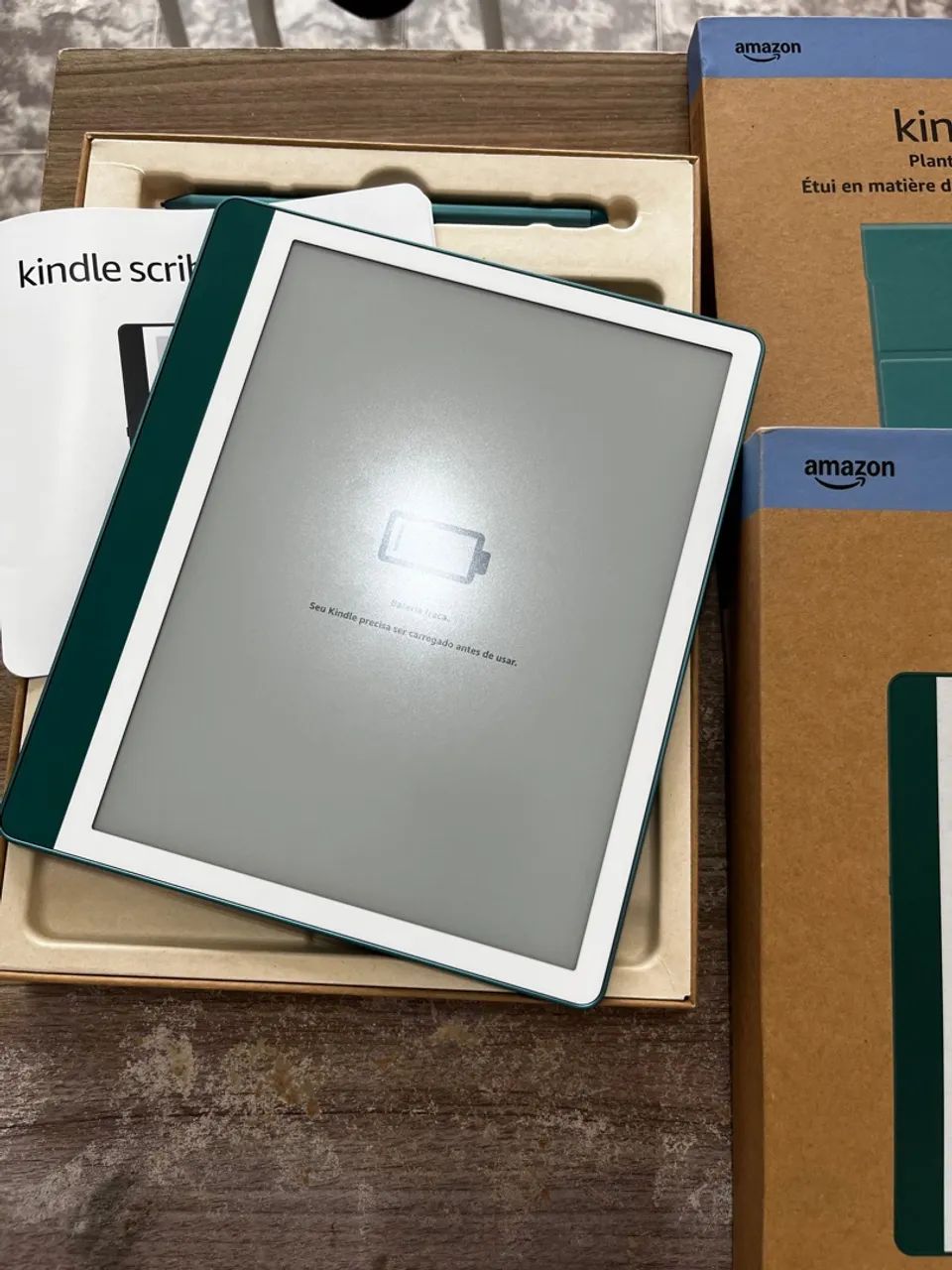 Kindle Scribe 64GB - Jade Metálico + Capa  - Foto 2