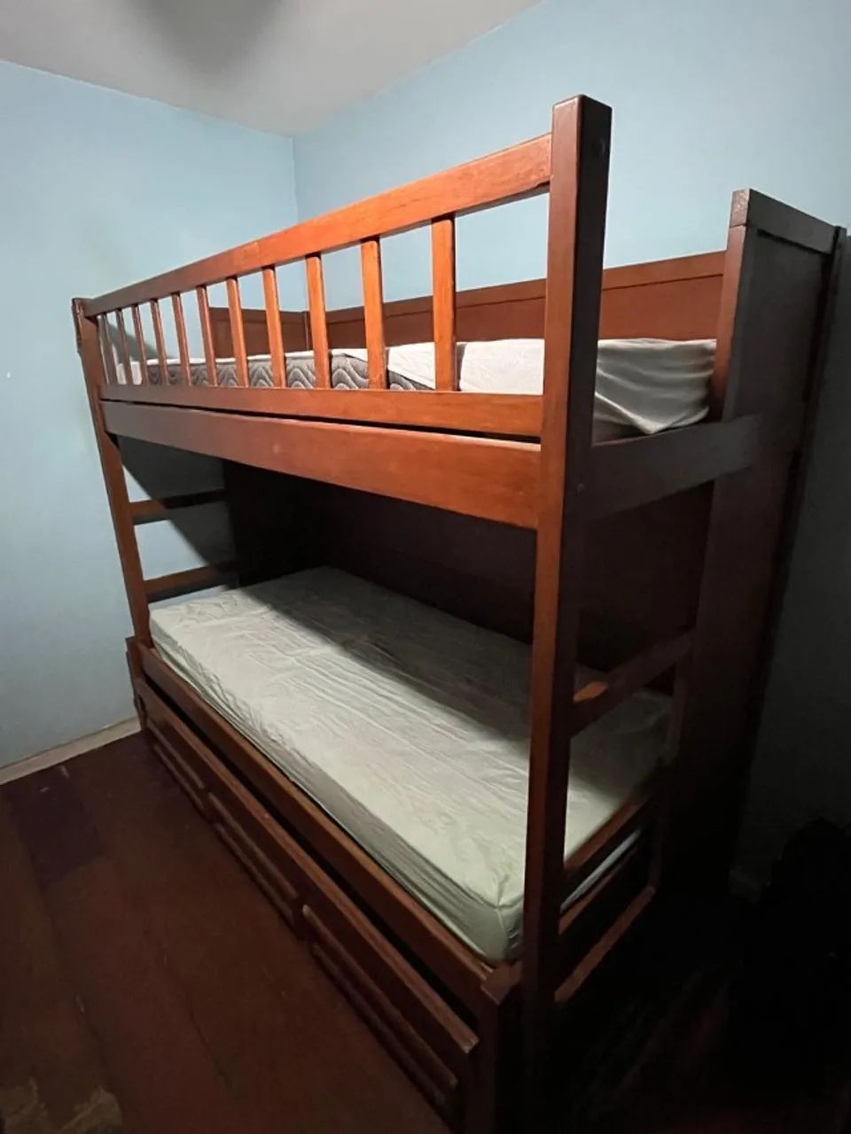 cama tríplice de madeira maciça 64317204149761125