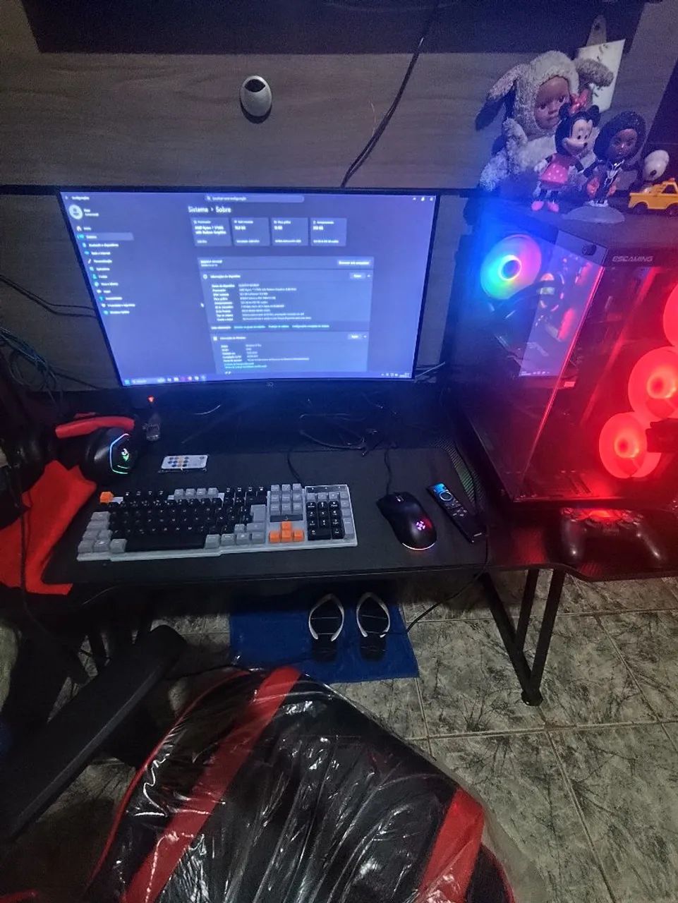 PC GAMER COMPLETO RODA TUDO - Foto 2