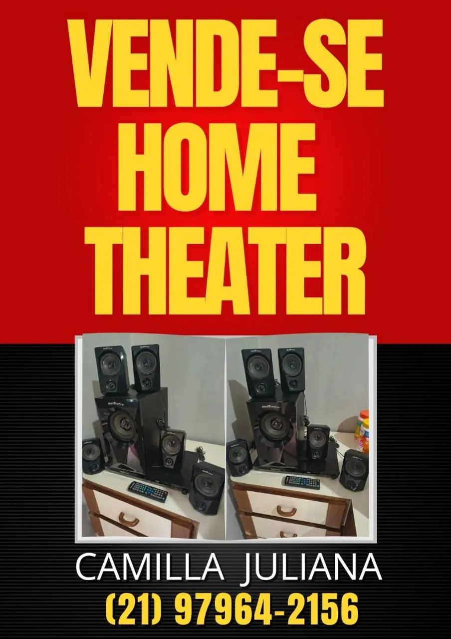 Vendo um home theater