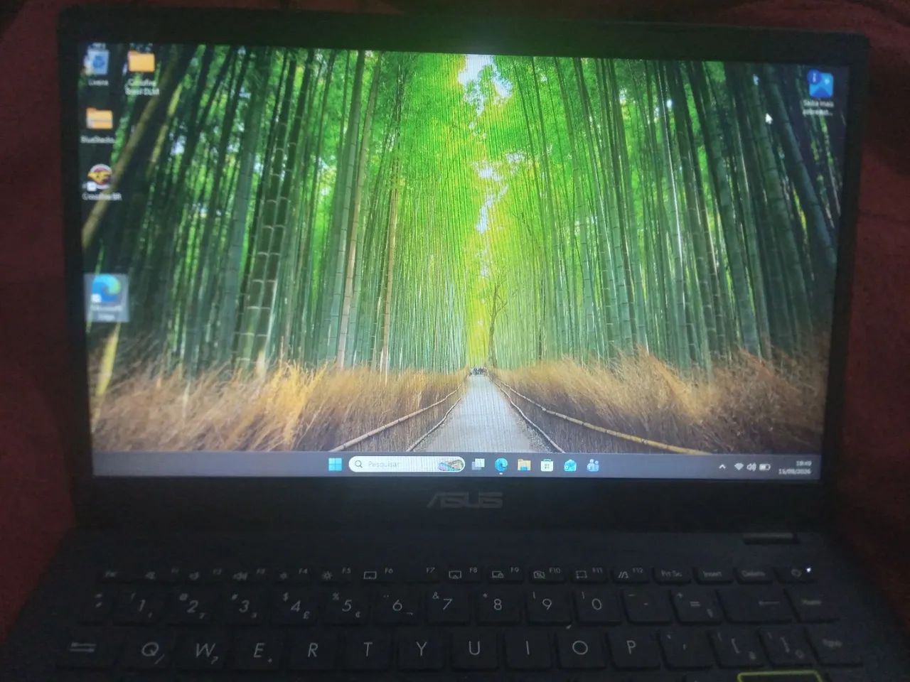 NOTEBOOK ASUS NOVO COM CAIXA