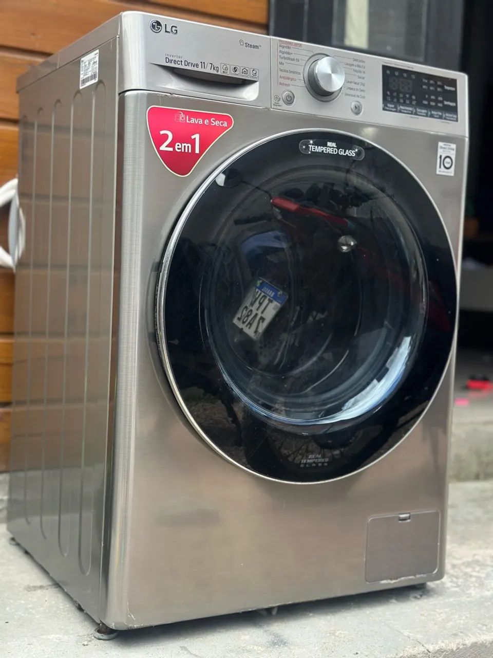 Lava e seca LG inox perfeita  - Foto 3