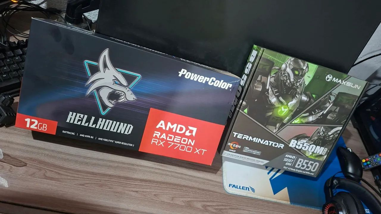 Ryzen 7 5700x3d ,rx7700xt,32 Ram 3200mz - Foto 5