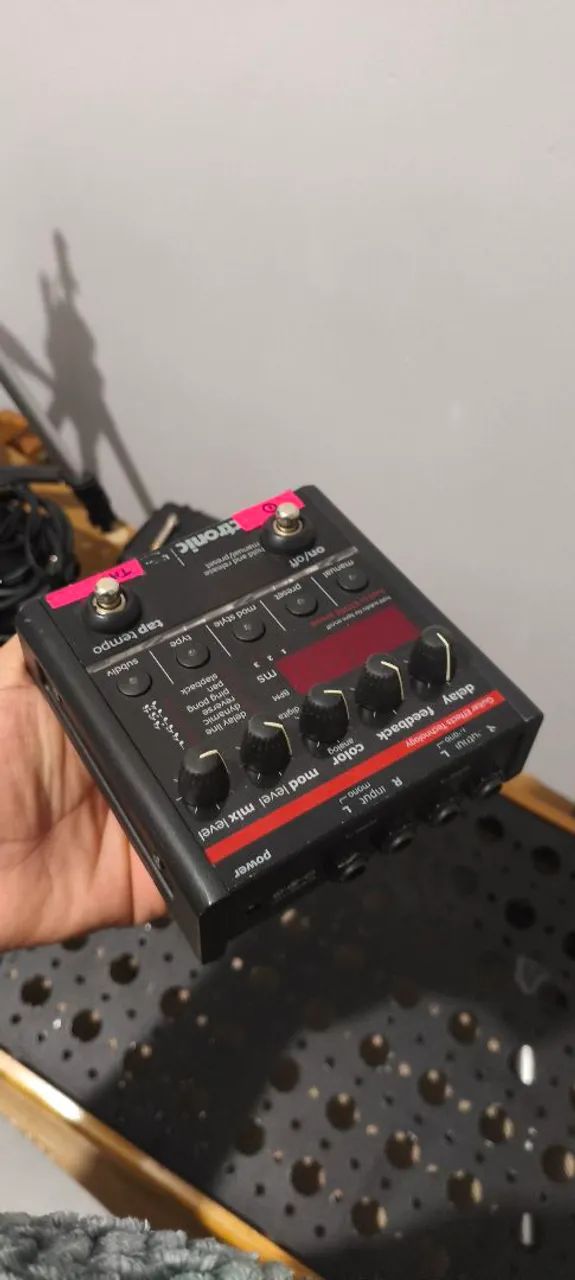 Pedal Nova Delay TC Eletronic  - Foto 4