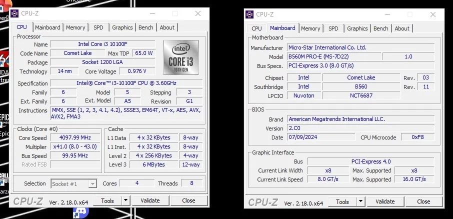 Kit Upgrade Intel I3 10100f + Placa Mãe B560m Msi + Cooler Torre - Foto 4