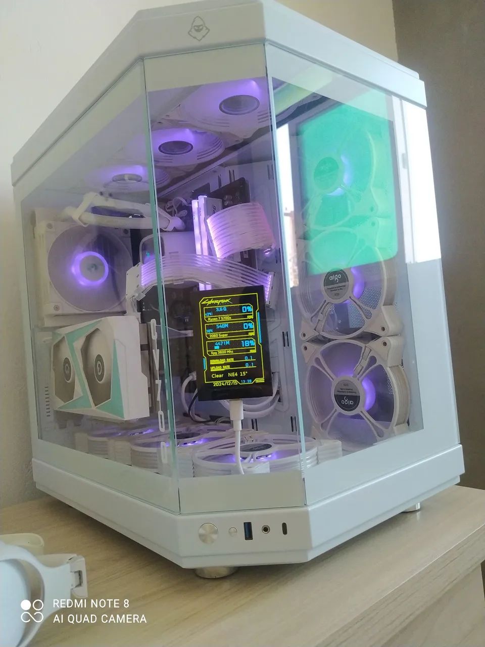 Kit Cabo Extensor GPU + Placa mãe ARGB - Foto 3