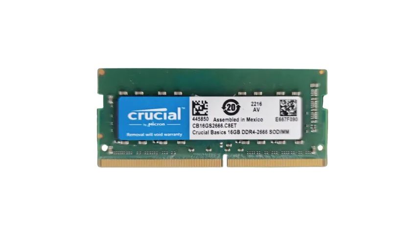 DDR 4 - Memória Note Ddr4 16gb Pc4-2666 2666mhz Crucial Original