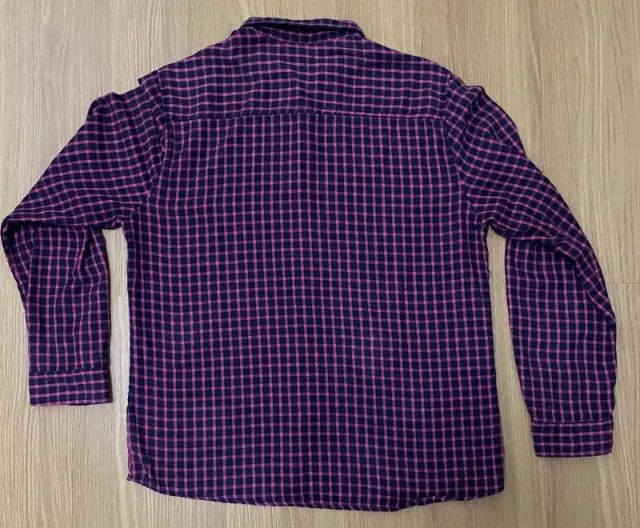 camisa xadrez explorer azul e rosa - Foto 4