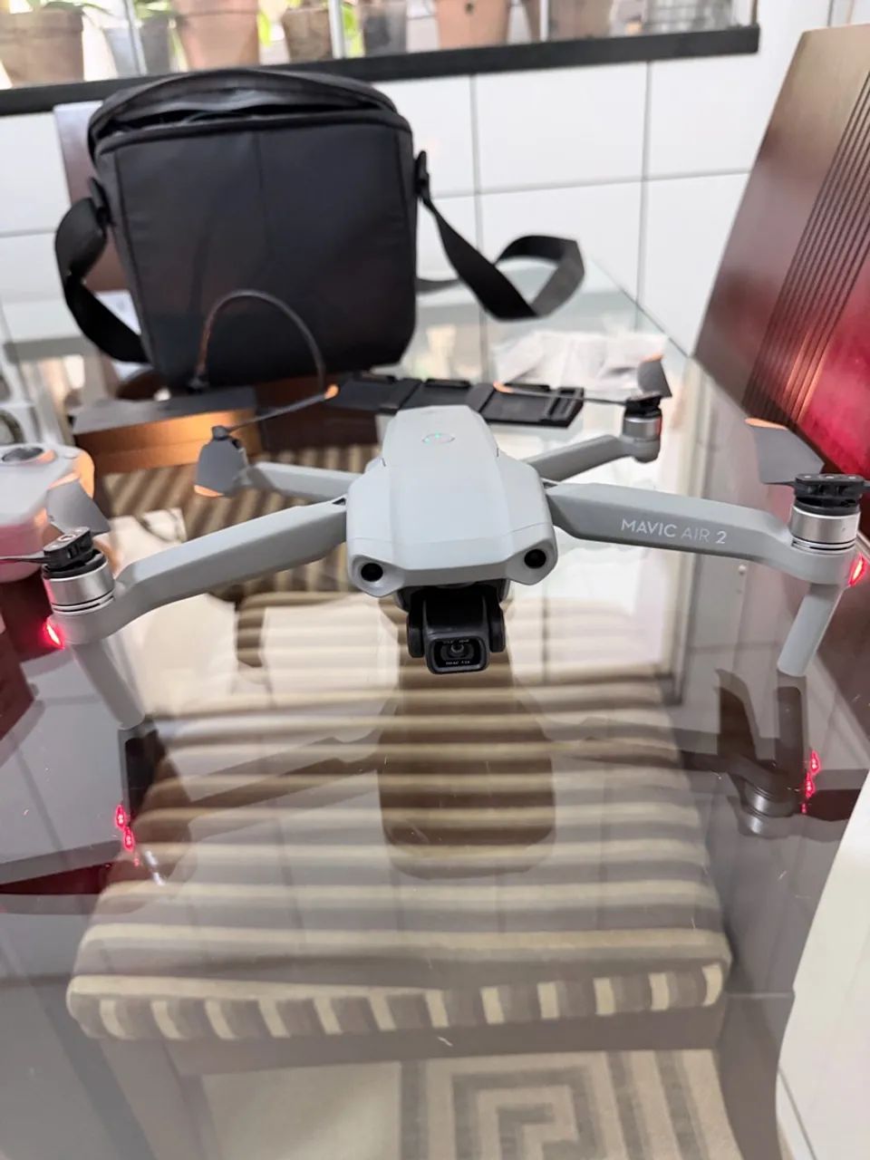 DRONE DJI AIR 2 COMBO - IMPECÁVEL  - Foto 3