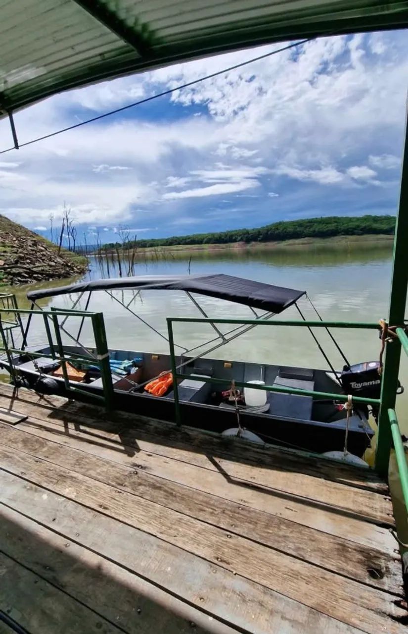 Barco+Carreta+Motor Completo - Foto 3