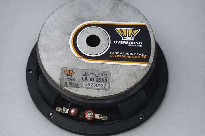 Par Alto-falante Oversound LA 10-3500 Linha Pro - 8 Ohms - Foto 2