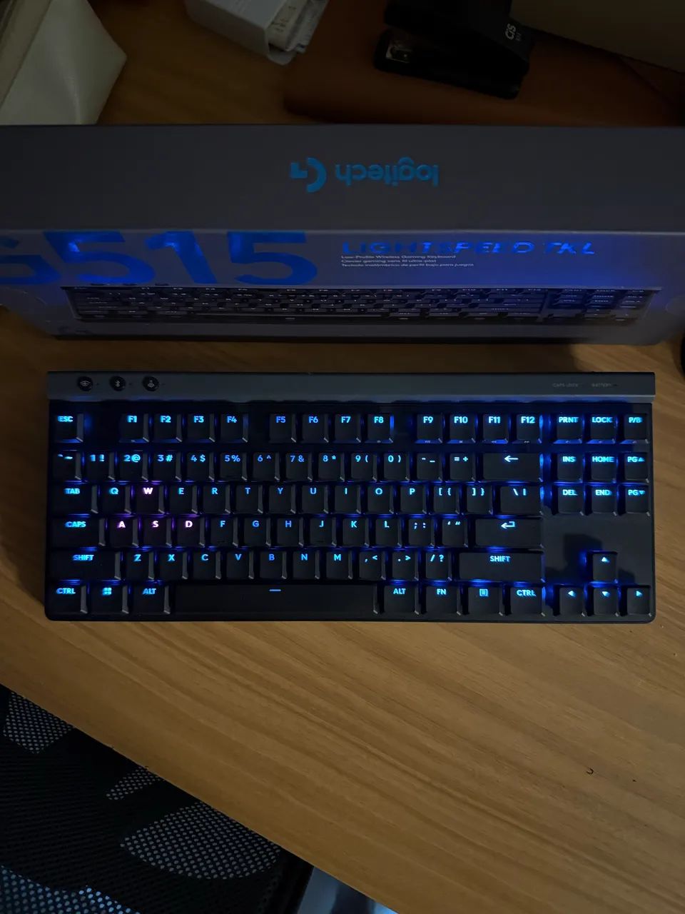 TECLADO MECÂNICO LOGITECH G515 TLK WIRELESS - Foto 3