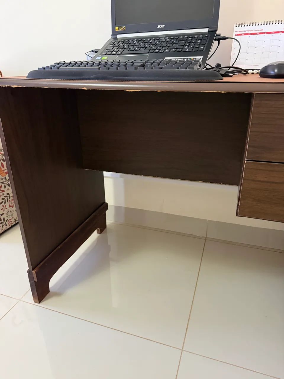 Mesa de Escritório R$150,00 - Foto 4