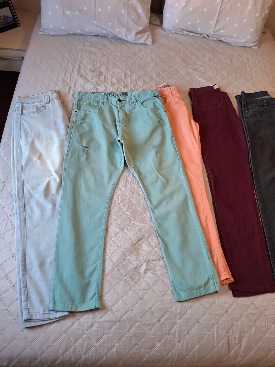 Kit 5 calça masculinas. - Foto 3