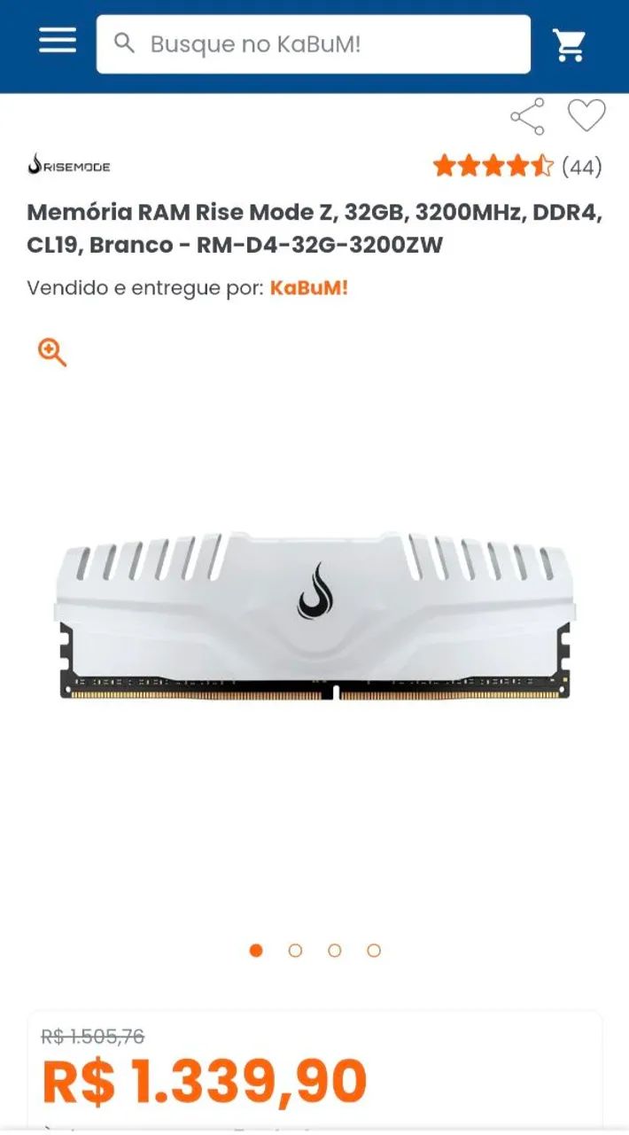 Memória RAM Rise Mode Z 32GB  - Foto 3