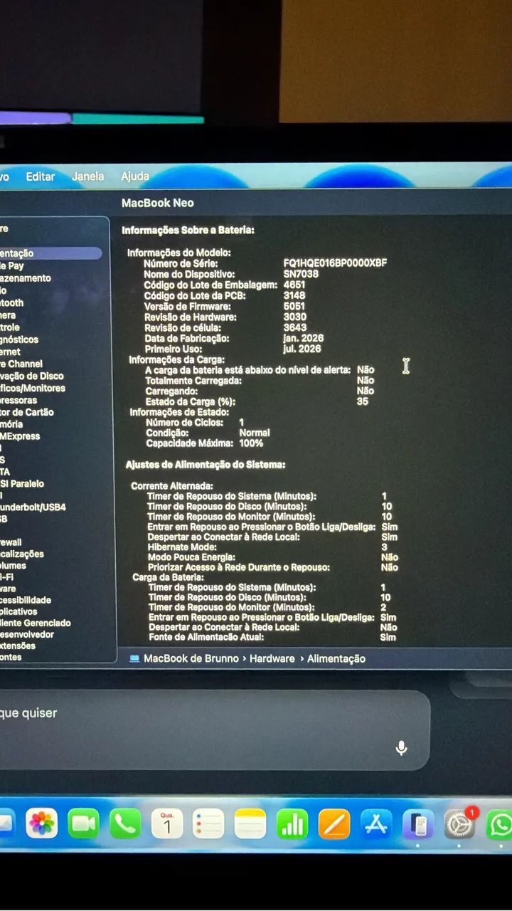 MACBOOK NEO 256GB AZUL 2026 - Foto 4