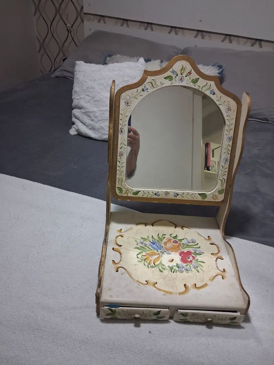 Penteadeira miniatura Antiguidade 
