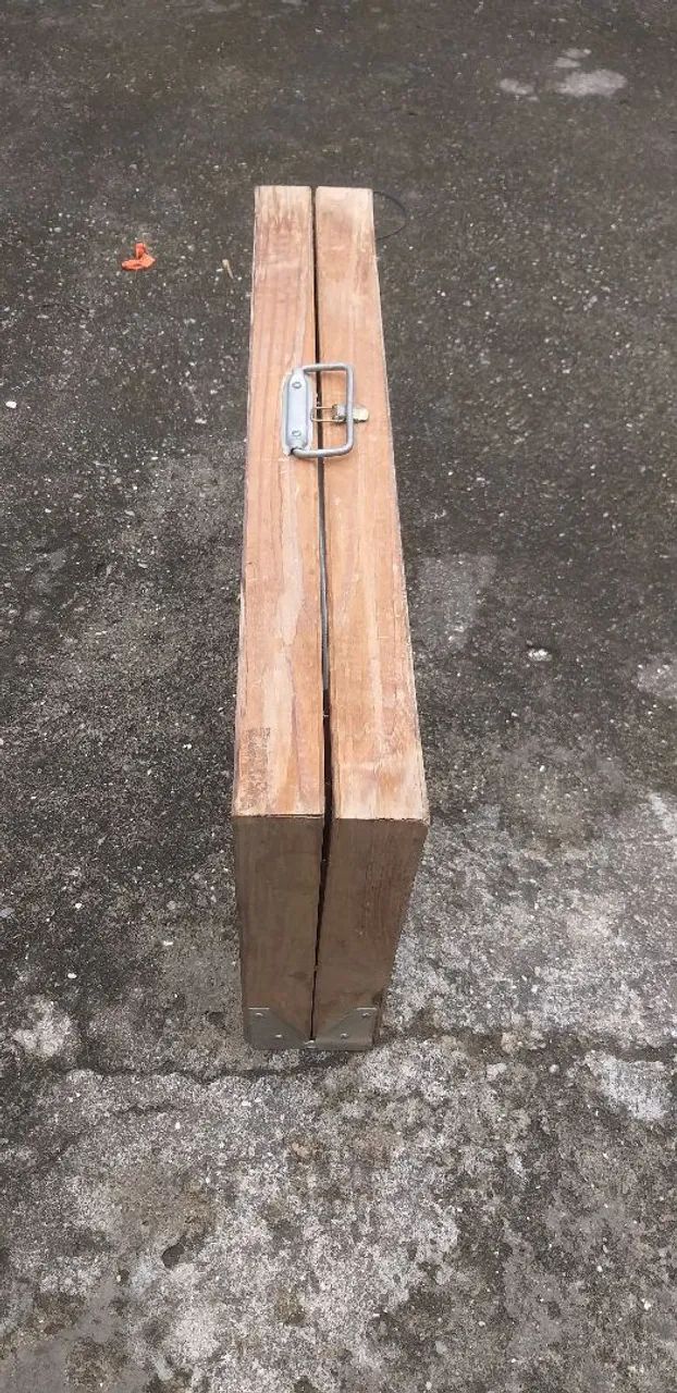 Barraca camping sem uso + mesa dobrável 2 banquetas - Foto 4