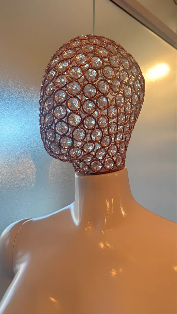 Manequim feminino cabeça aramada  - Foto 5