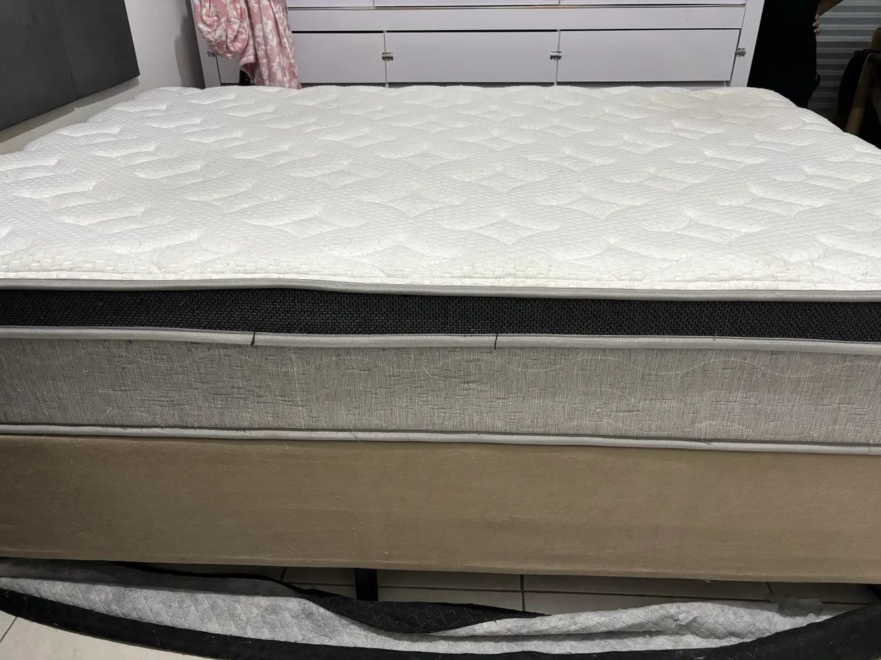 Cama kingstar luxor miracoil - Foto 2