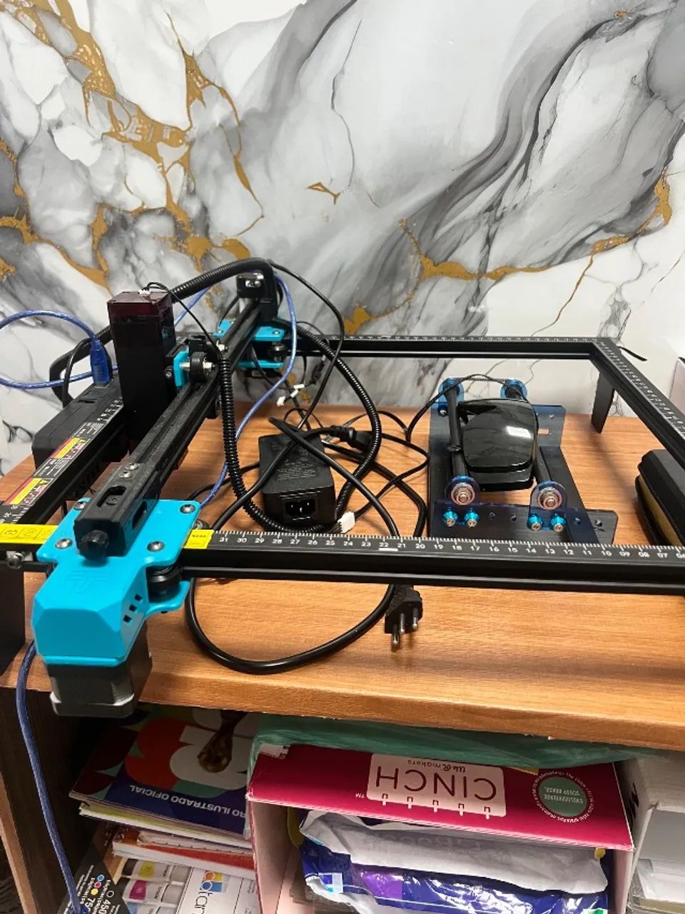 Máquina a Laser TTS 10 PRO E EIXO ROTATIVO USADOS POUQUÍSSIMAS VESES! 