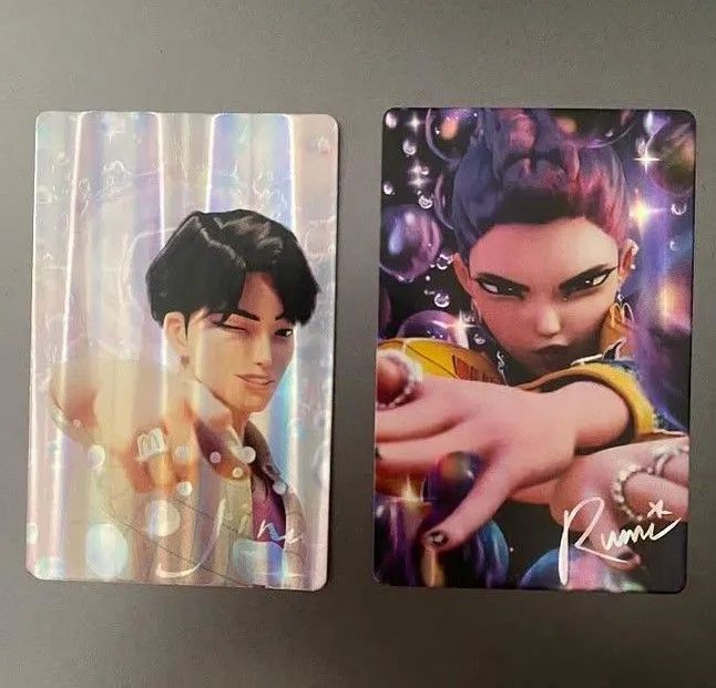 Guerreiras do kpop photocard 