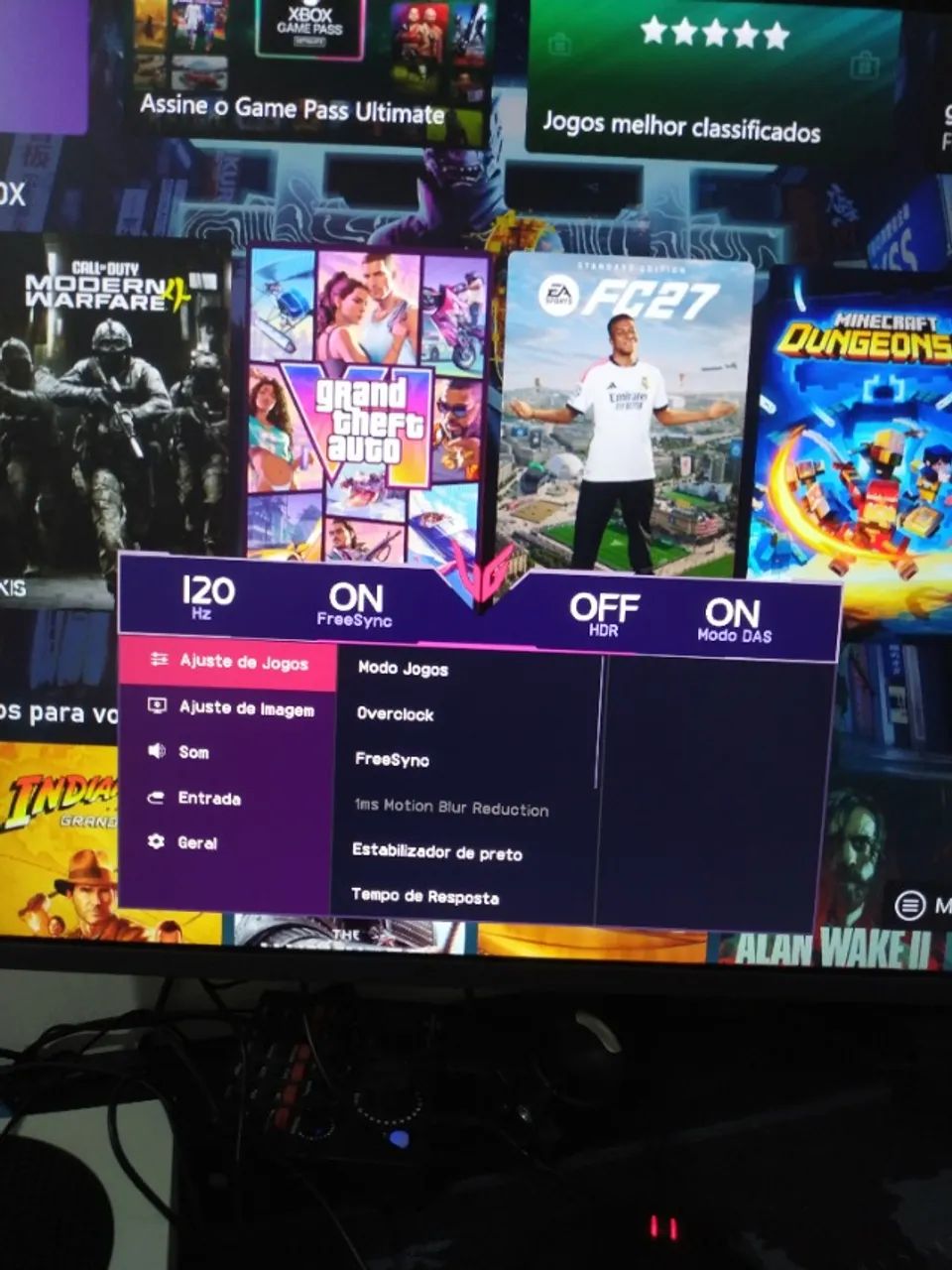 Monitor ultragear gamer 