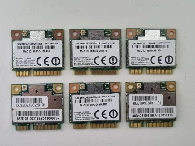 Placa Rede Sem Fio (wireless/wifi) Para Notebook Realtek RTL8188CE - Foto 3