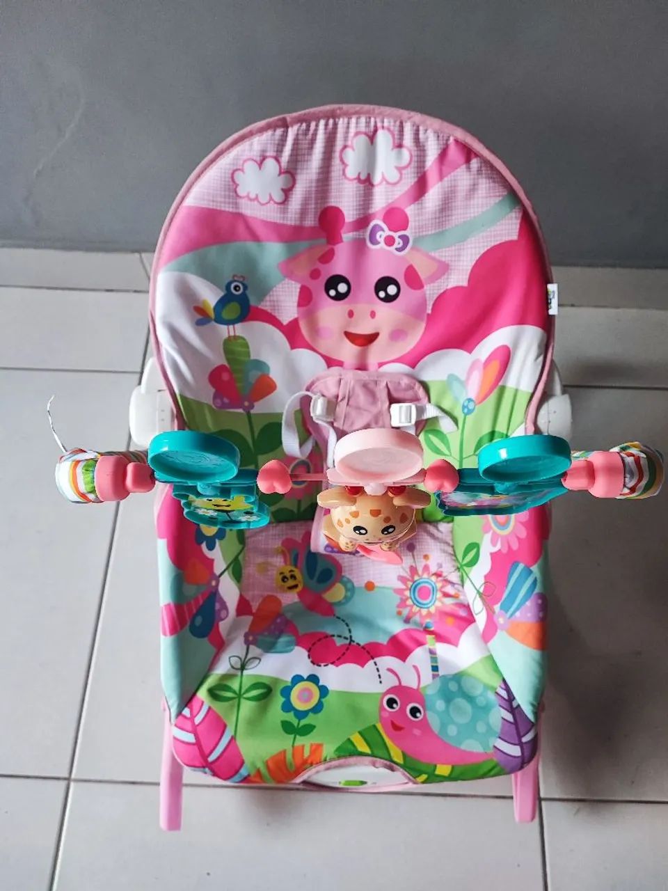 Cadeirinha de descanso e balanço para bebês - Foto 2