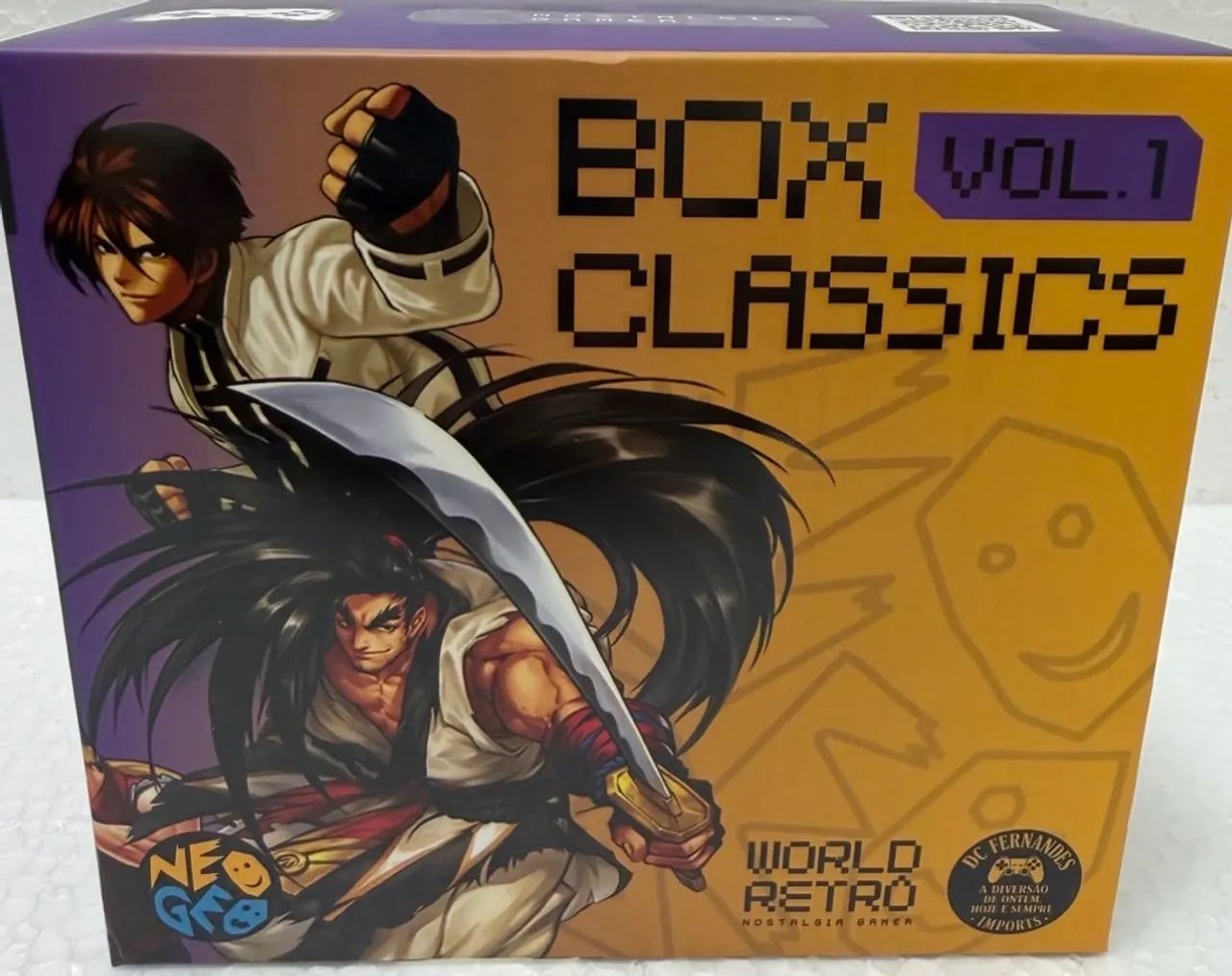 Kit com 4 Box neo Geo Cd