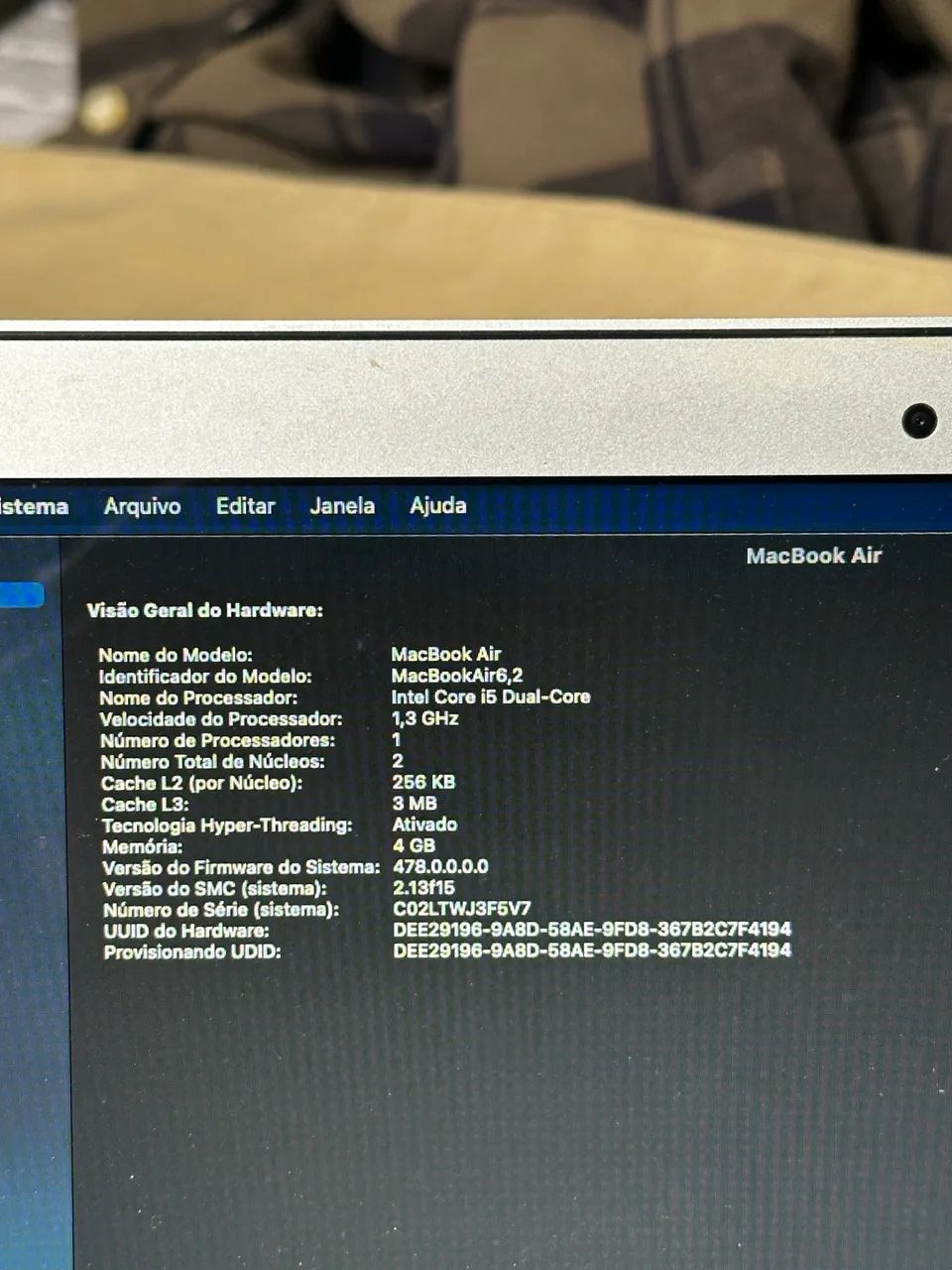 MacBook Air 13 - Mid 2013 - i5 | 4GB | SSD 128GB - Foto 4