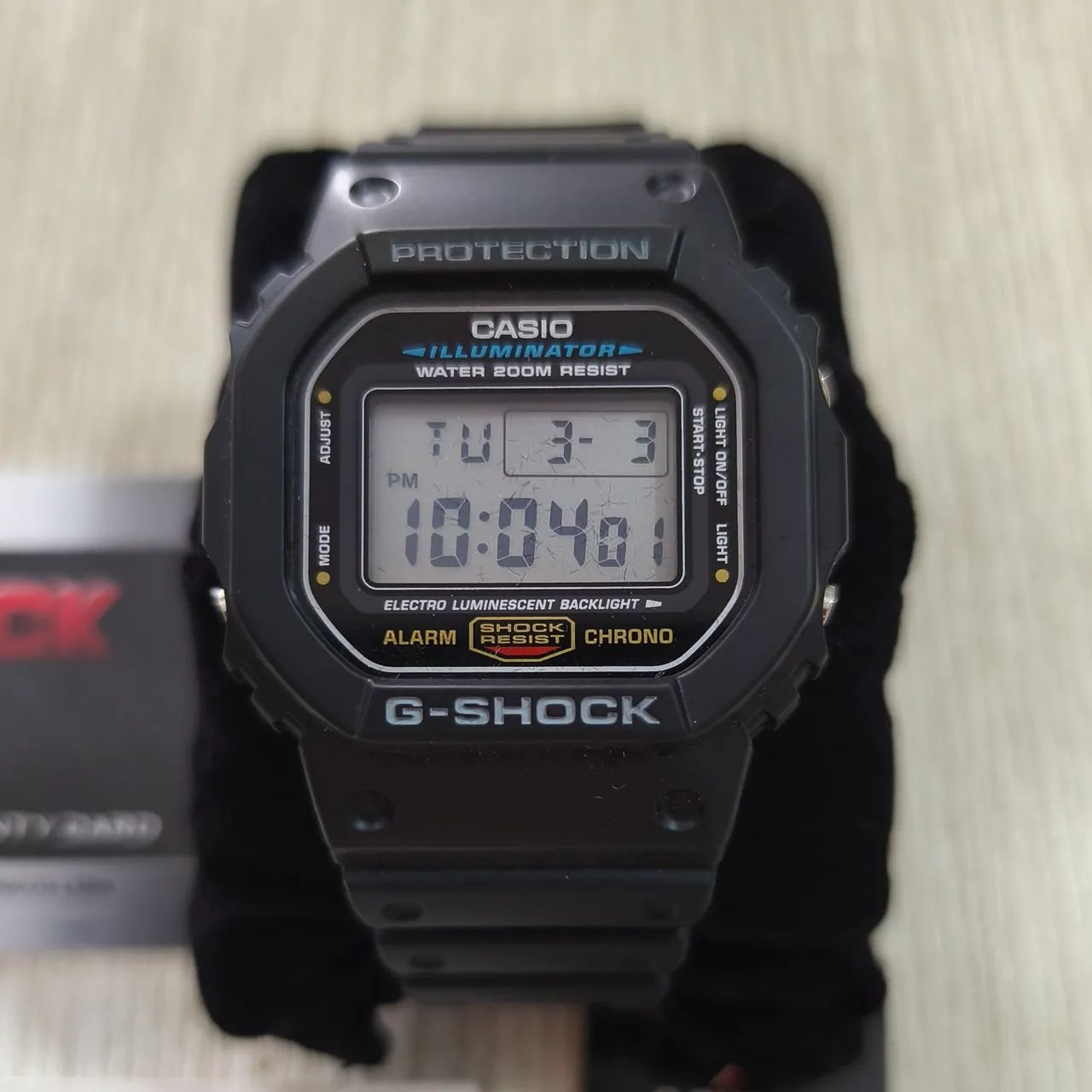 Relógio Masculino Casio G-Shock Digital Dw-5600e-1vdf - Foto 2