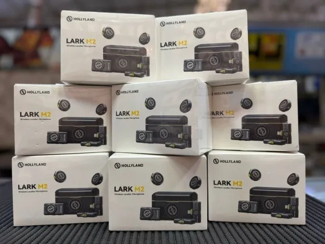 Hollyland Lark M2S Combo (Camera RX+USB-C RX+ Lightning Adaptador