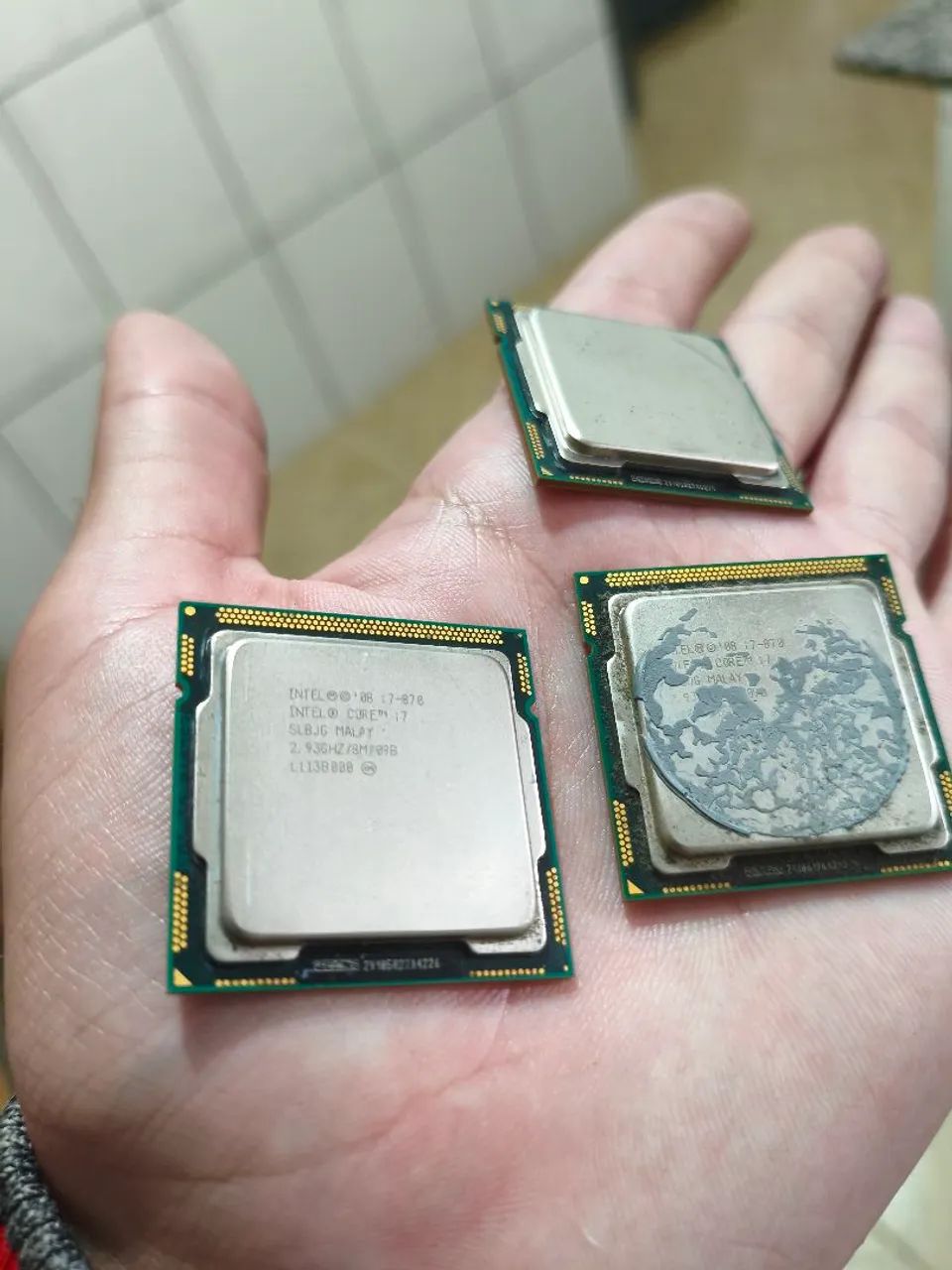 3 processadores i7 870 - 2.93 GHZ - Primeira geração 