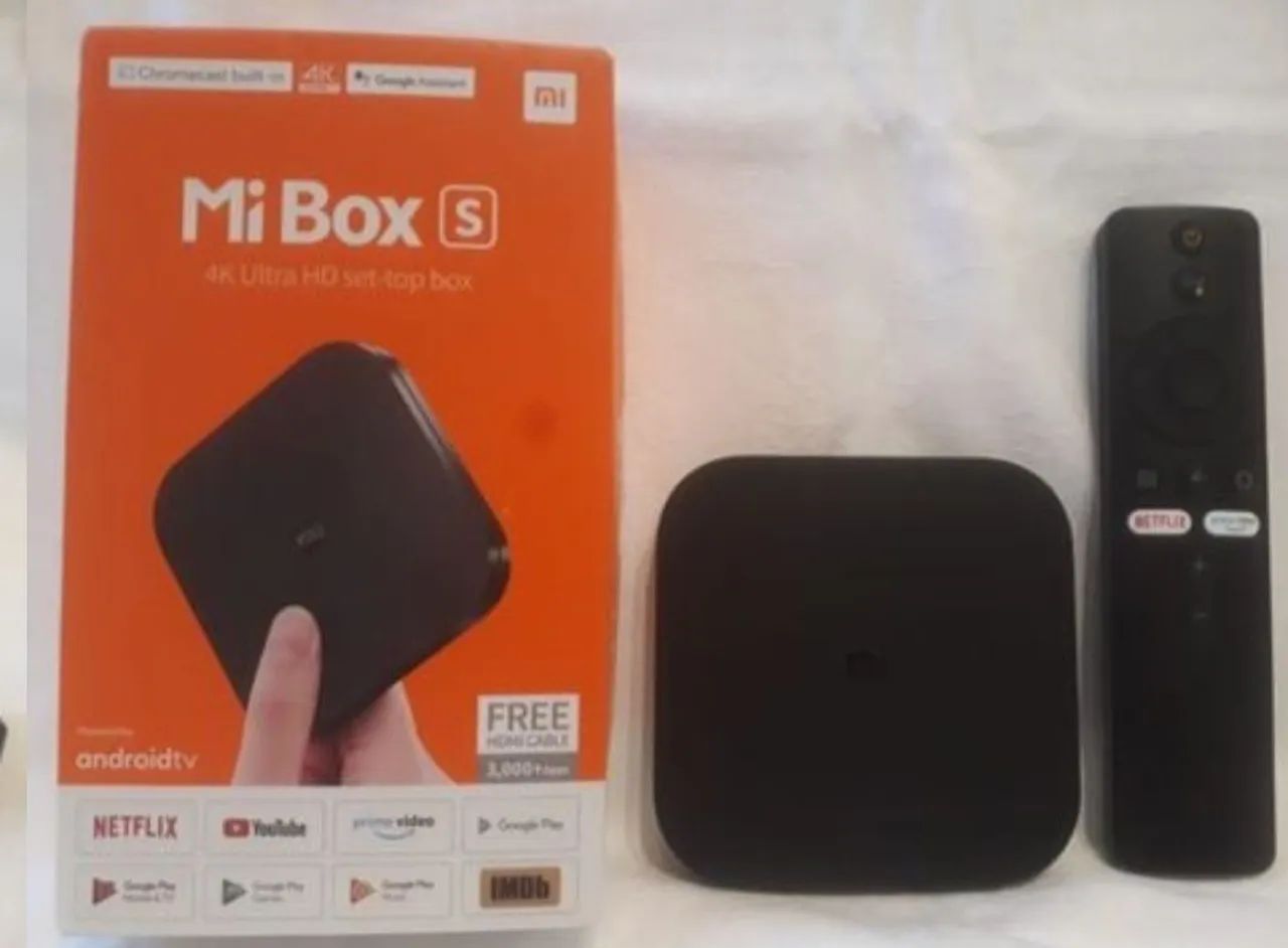 Mi box s, ZTE e Intelbras 