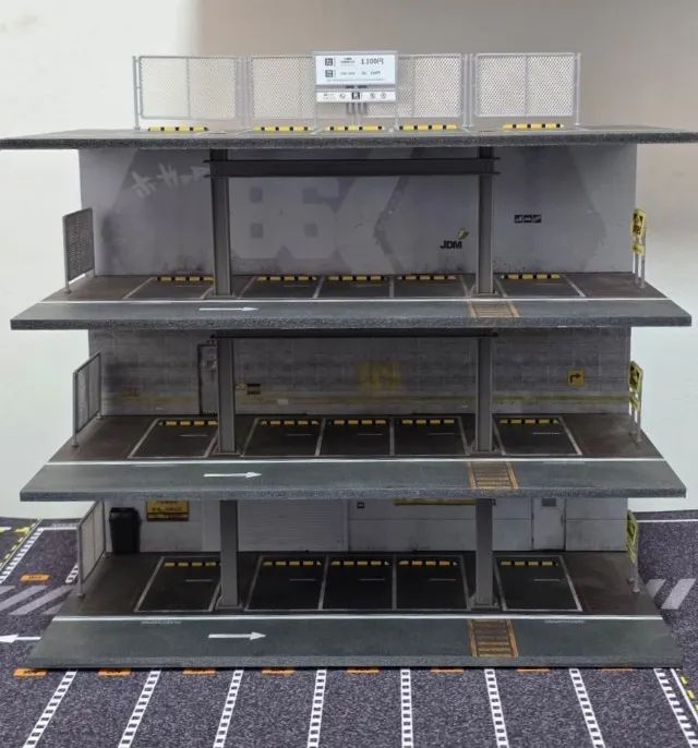 Diorama Estacionamento Realista Para Escala 1:64 - Foto 2