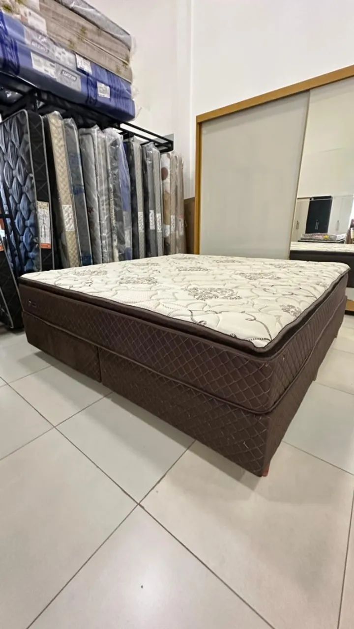 Conjunto Box King Ortopédico - Resistence 