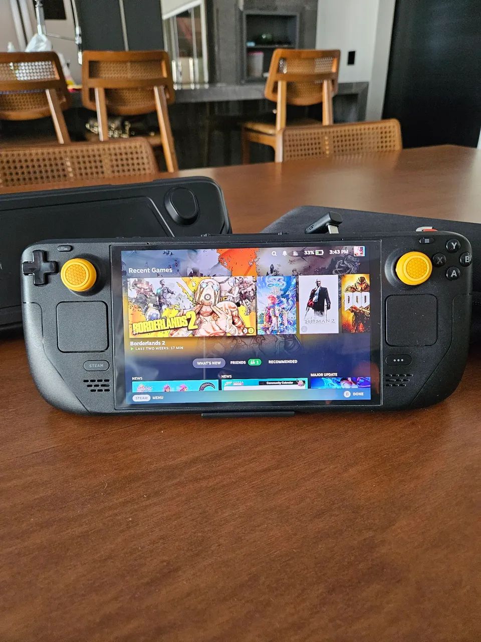 Steam Deck Oled 512gb + Case JSAUX + Dock