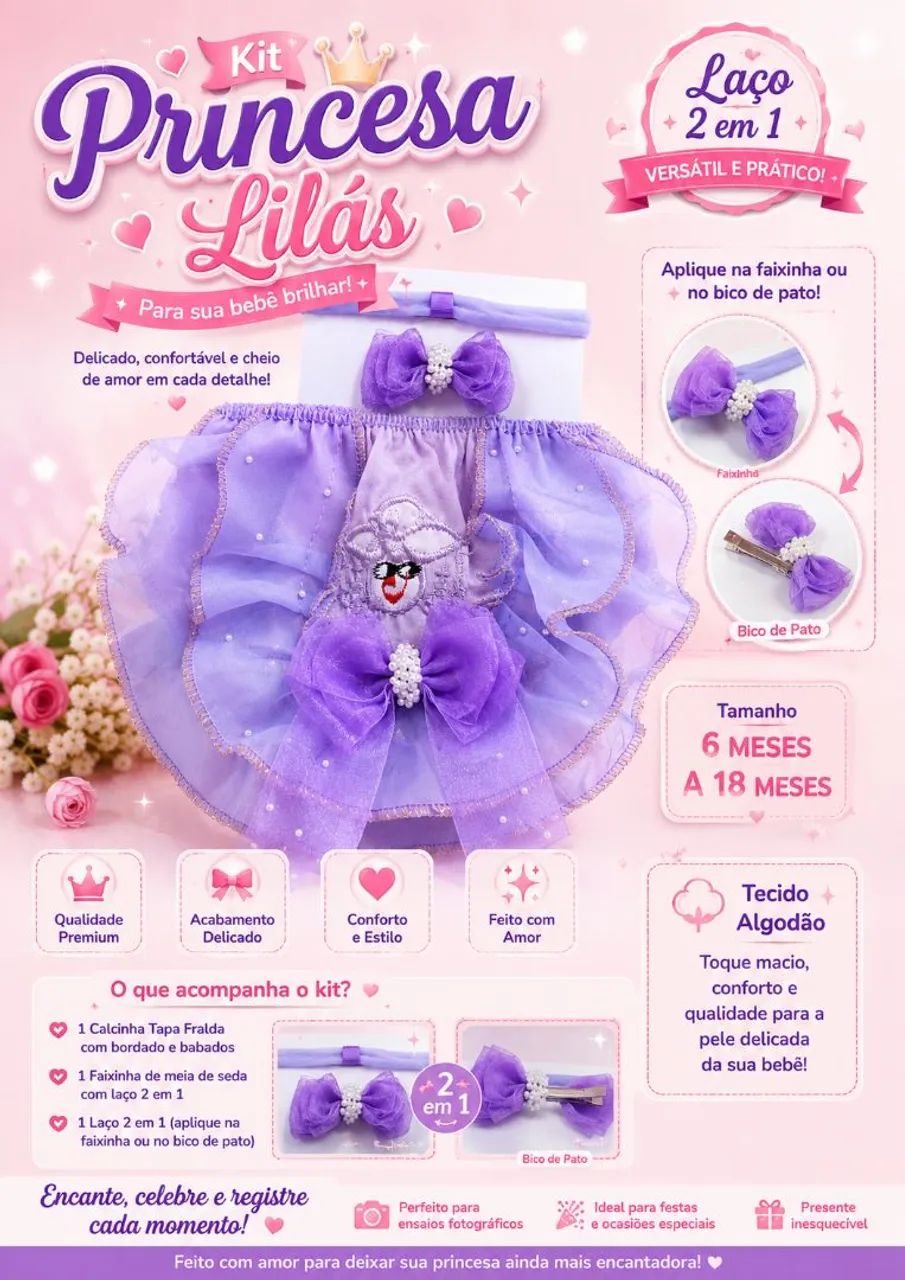 Kit Princesa - Foto 2