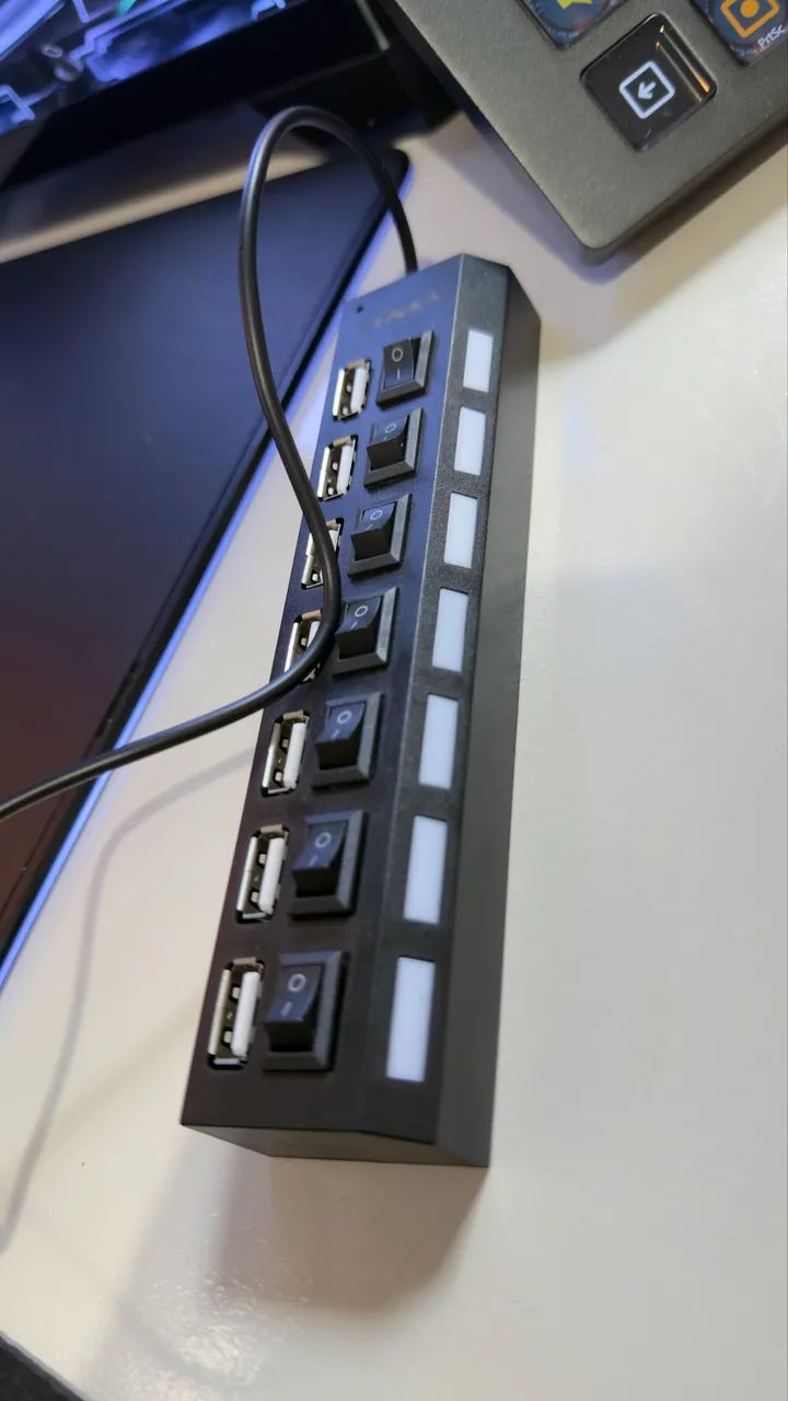 Hub usb 7 portas