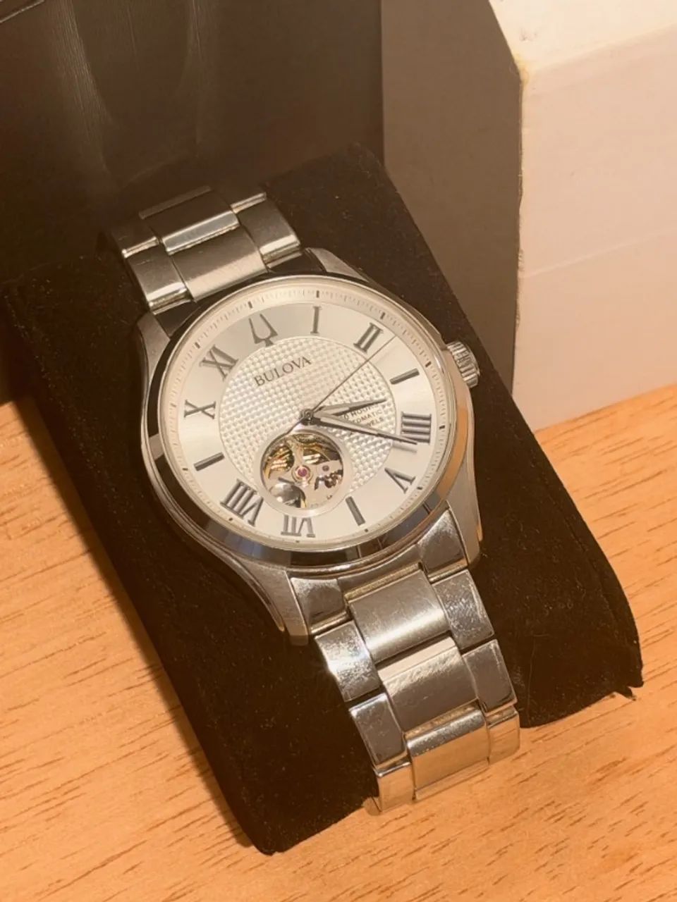 Relogio Bulova Masculino Mecanico - Foto 4