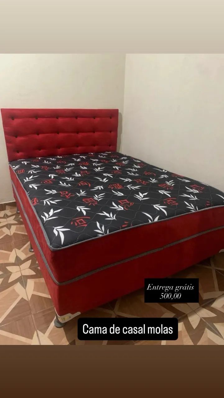 CAMA DE MOLAS entrega grátis 500 