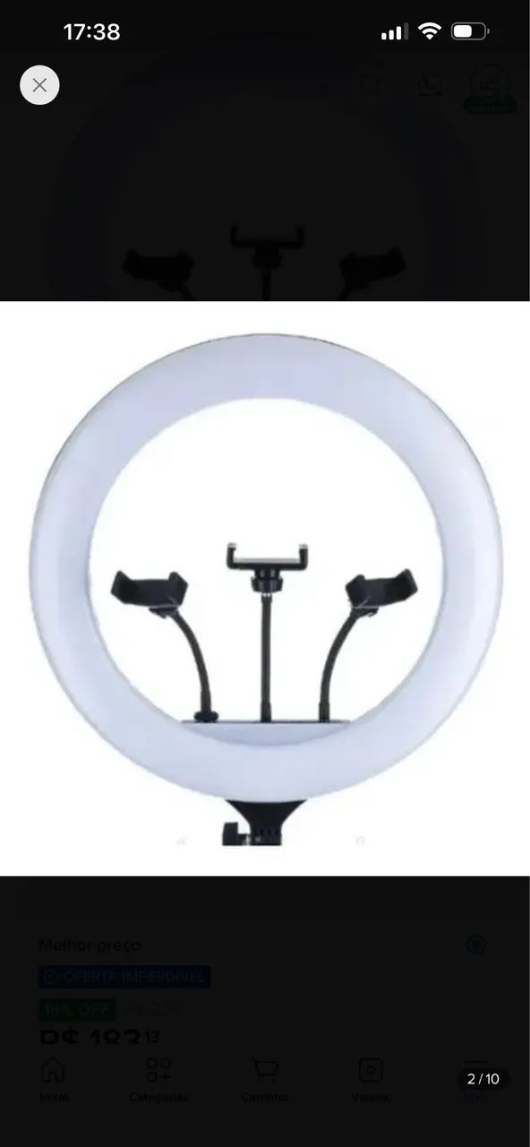 Ring light  - Foto 5