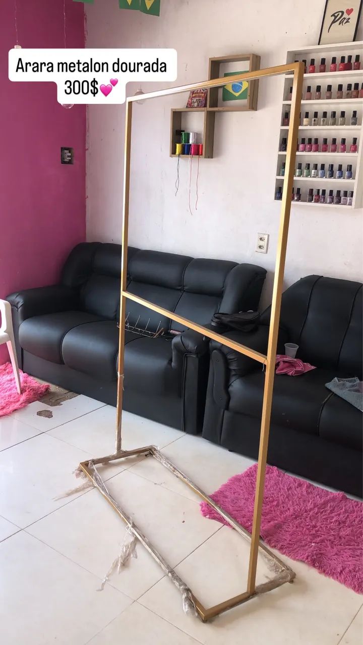 Arara de roupa  - Foto 2
