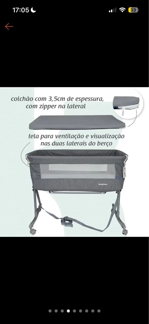 Moisés Co Bed Maxi Baby - Foto 4