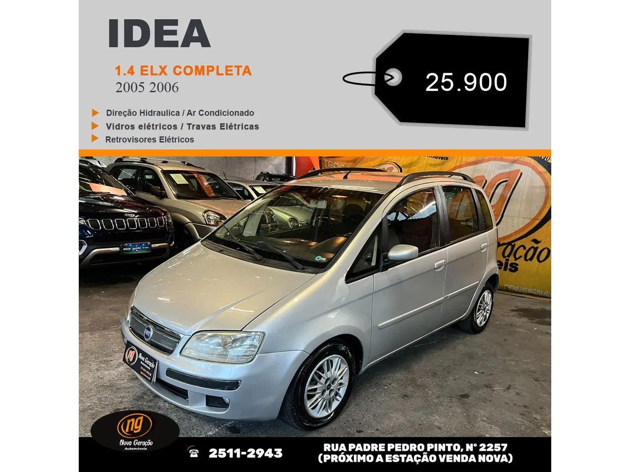 Fiat Idea ELX 1.4 8V FLEX 2006