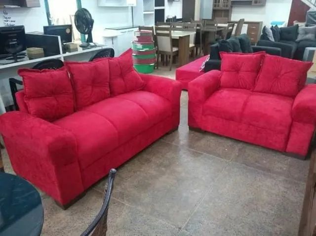 Conjunto De Sofá 2 e 3 Lugares Milena Novo - Foto 3