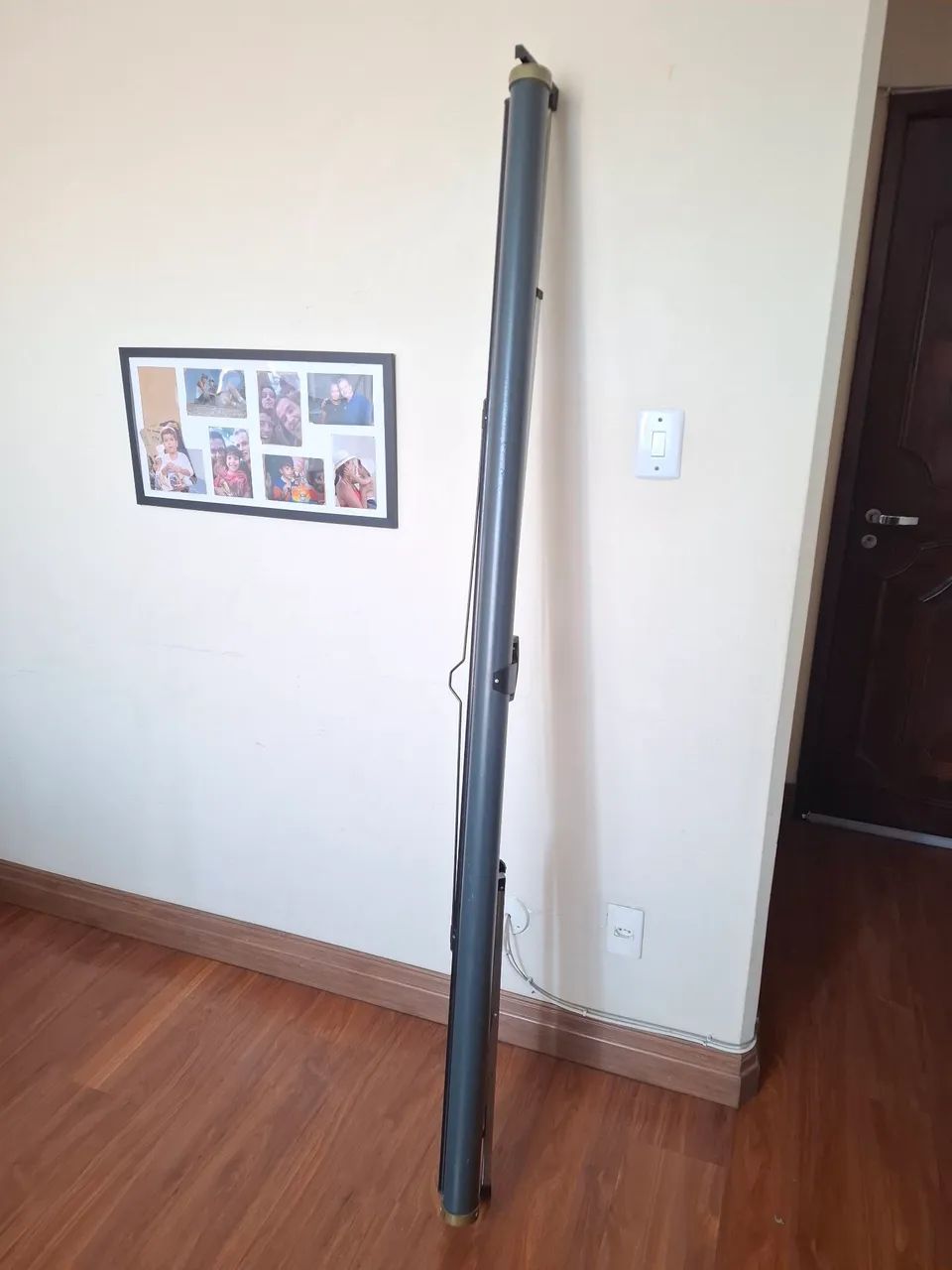 Tela de projeção portátil 1,80 X 1,80 - Foto 2