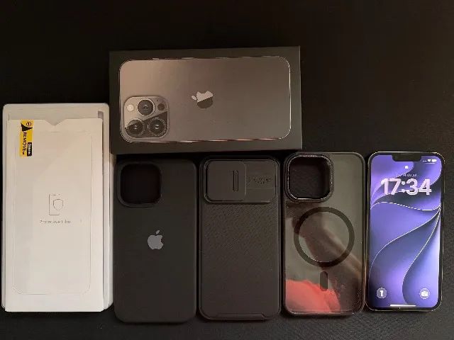 iPhone 13Pro、13 セット Apple iPhone 13 Pro MLVE3BZ/A 256 - Grafite - Celulares e