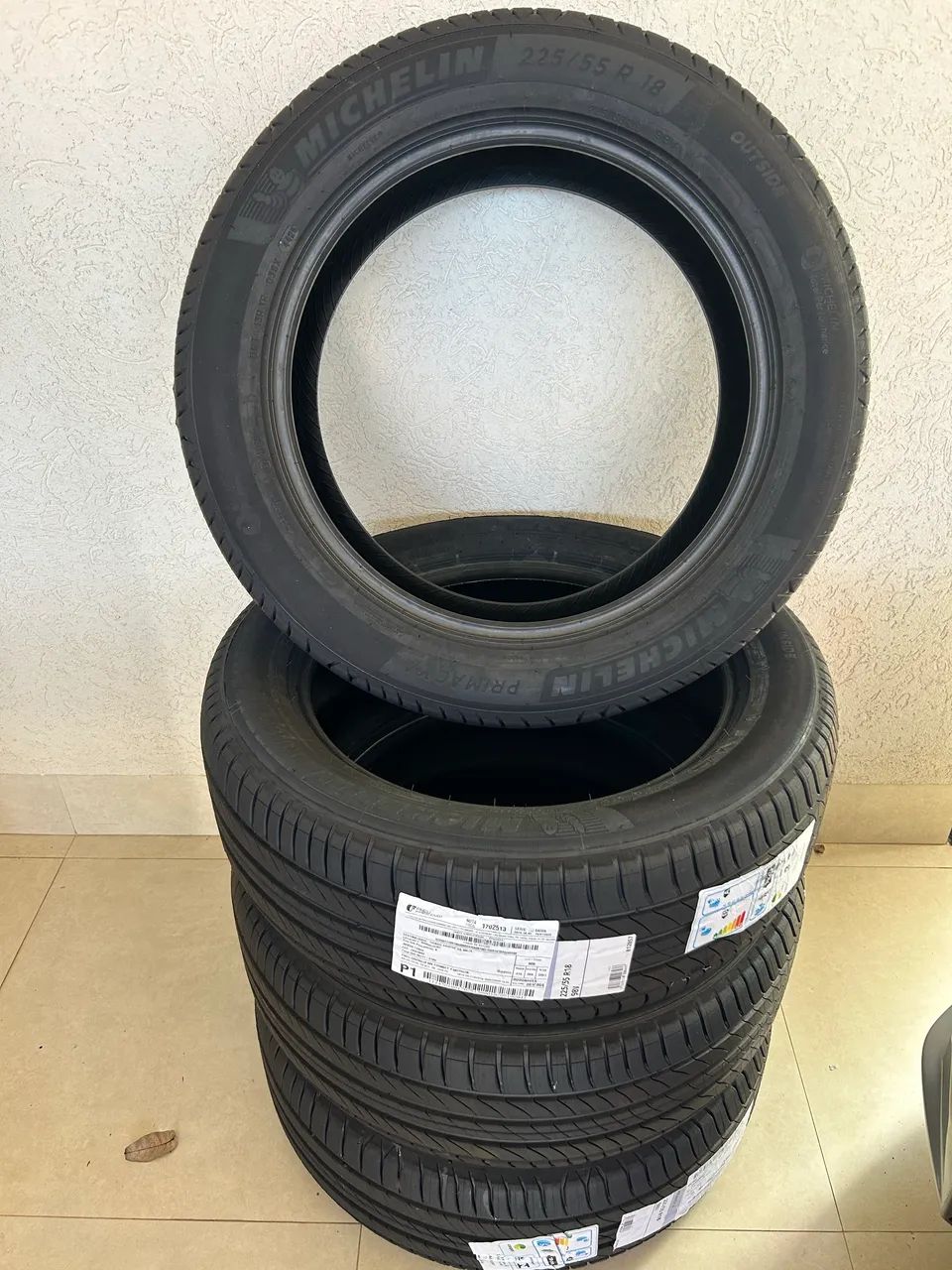 4 Pneus novos 225/55/18 Michelin (Jeep Compass) - Foto 2